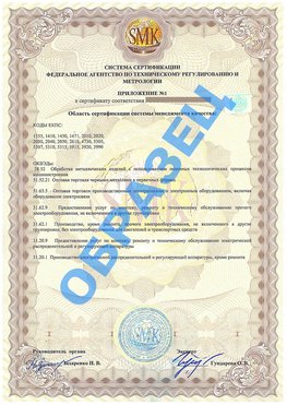 Приложение 1 Глазов Сертификат ГОСТ РВ 0015-002